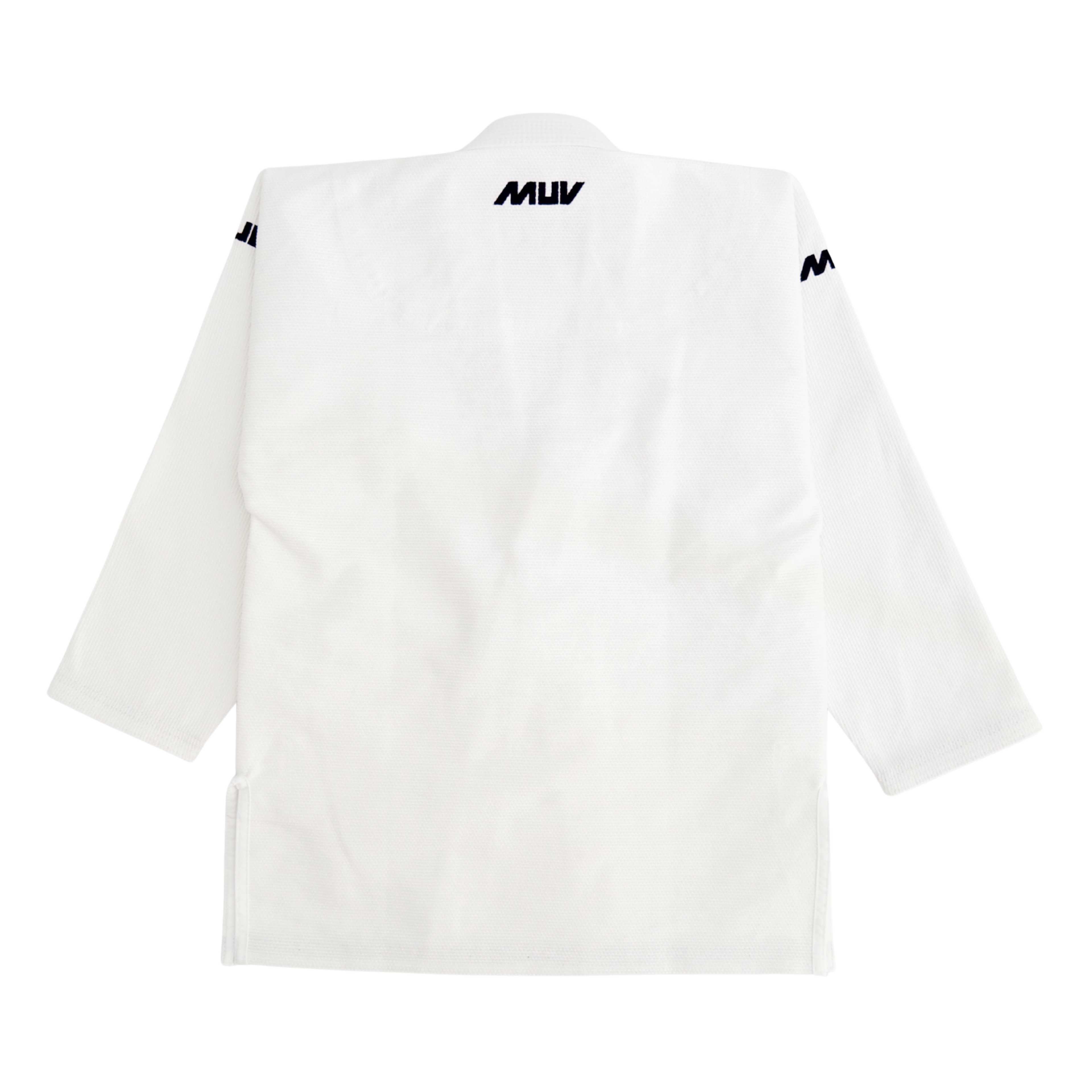 MUV Engine Gi white BJJ kimono full back view